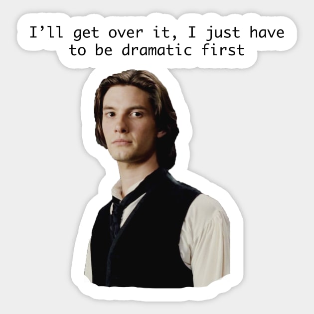 Sirius Being a Drama Queen Sticker by ThePureAudacity